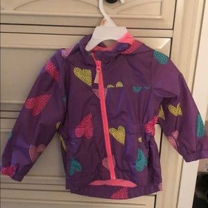 Toddler rain jacket